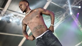 Slim Jimmy du groupe Rae Sremmurd en juin 2017 au Governors Ball Music Festival à New York