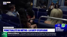 Île-de-France: la RATP s'explique sur le manque de ponctualité du métro