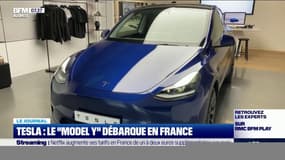 Tesla: Le "Model Y" débarque en France