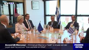 Accord avec le Mercosur: Ursula von der Leyen assure que "la ligne d'arrivée est en vue"
