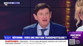 Patrick Kanner (PS): "Il n'y aura pas de motion de censure partagée avec le RN"