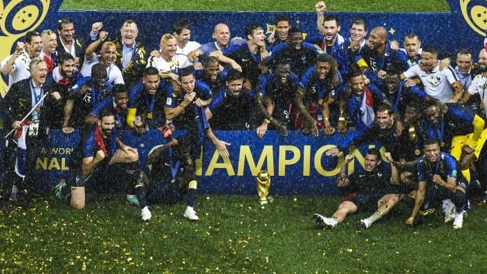 EN IMAGES. Coupe du monde 2018 : retour sur la victoire des Bleus