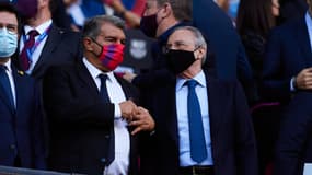 Joan Laporta et Florentino Perez.