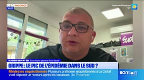 Grippe : le pic de l'épidémie dans le Sud ? 