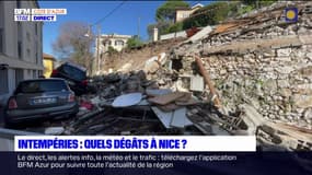Nice: d'importants dégâts causés par les intempéries