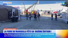 On a rendez-vous, ce matin, aux 100 ans de la foire de Marseille 