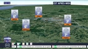 Météo Paris Île-de-France du 6 janvier: Des pluies assez fréquentes cet après-midi