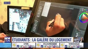 Galère du logement: la colocation intergénérationnelle séduit des étudiants à Lyon