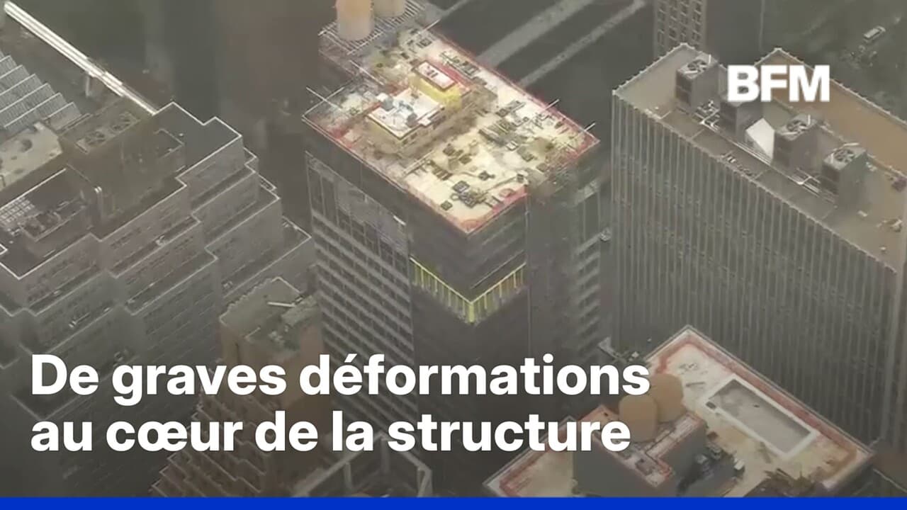 New York'ta bir gökdelen çökme tehlikesiyle karşı karşıya, tüm mahalle alarmda