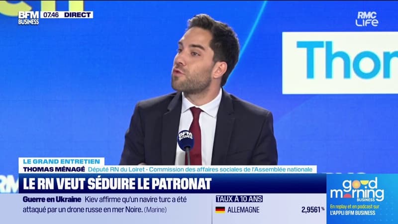 Le RN veut séduire le patronat