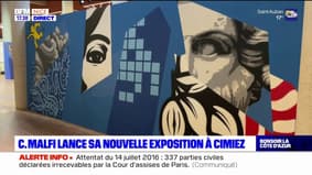 Nice: César Malfi lance sa nouvelle exposition dans le quartier des Cimiez