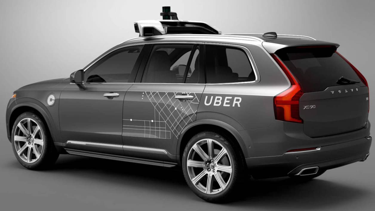 La Volvo XC90 autonome d'Uber La Volvo XC90 autonome d'Uber