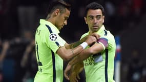 Neymar et Xavi
