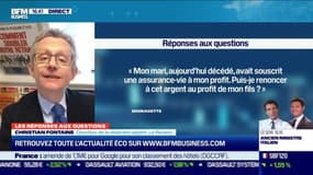 Les questions : Puis-je renoncer à l'assurance-vie de mon mari décédé au profit de mon fils ? - 15/02