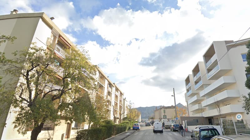 Le quartier des Marronniers à Marseille 