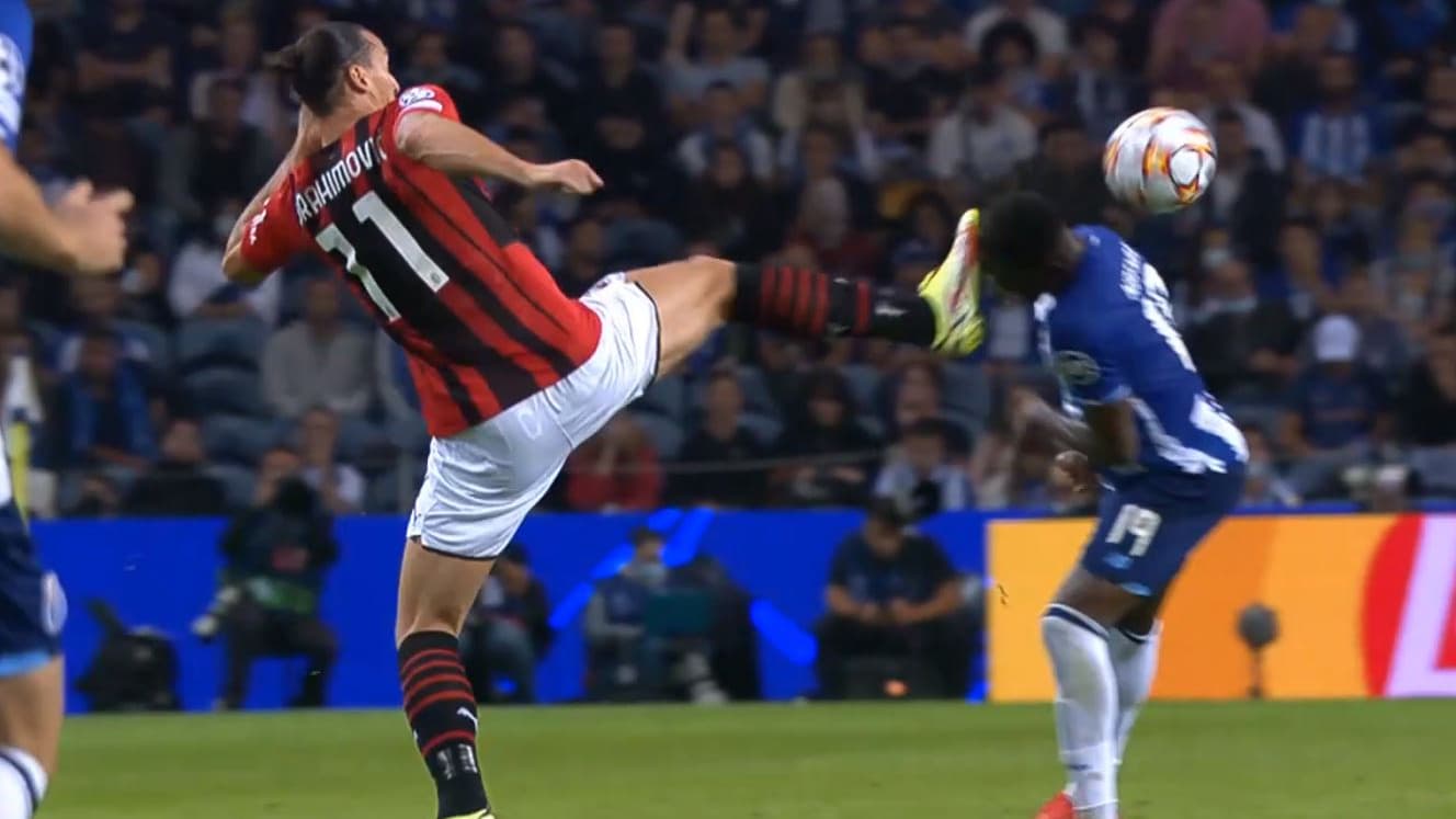 Le geste de Zlatan Ibrahimovic sur Chancel Mbemba