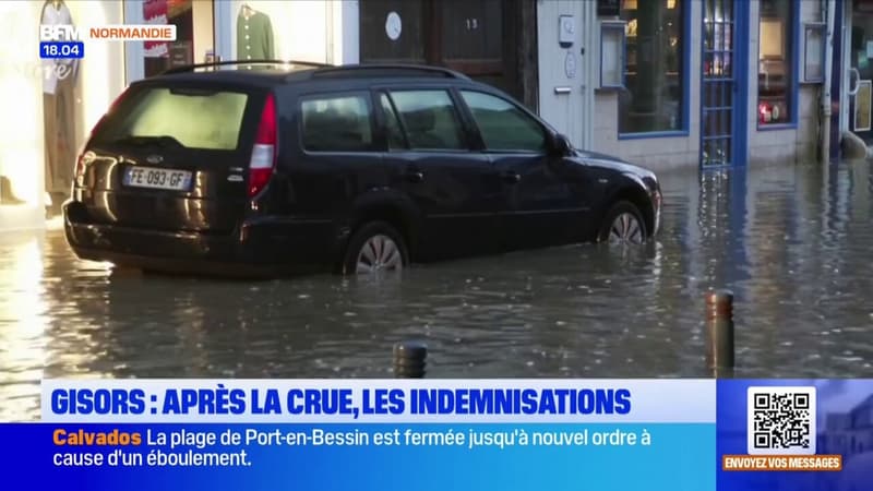 Crue à Gisors: le préfet de l'Eure en visite pour dresser le bilan de la gestion de crise 