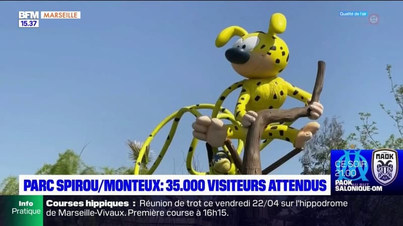 Parc Spirou à Monteux : 35 000 visiteurs attendus