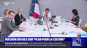 Emmanuel Macron présente son "plan pour la culture"