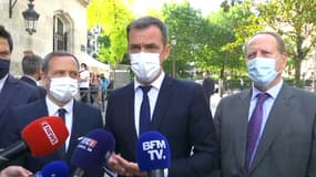 Le ministre de la Santé, Olivier Véran, lors d'un déplacement le 15 juin 2021.