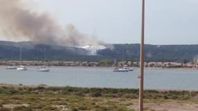 Incendie dans la Clape  - Témoins BFMTV