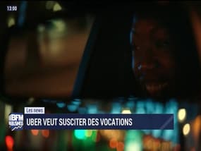 Les news:  Uber veut susciter des vocations - 03/02