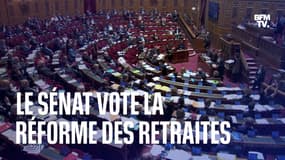 Le Sénat vote la réforme des retraites