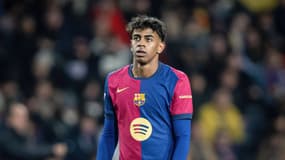 Lamine Yamal avec le FC Barcelone face à Leganés, le 15 décembre 2024.