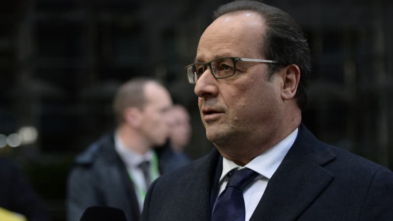 Le président de la République François Hollande