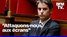 Les propositions choc de Gabriel Attal pour lutter contre l'addiction des jeunes aux écrans 
