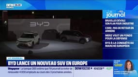 Le constructeur chinois BYD lance un nouveau SUV en Europe