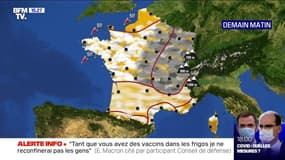 La météo pour ce vendredi 5 mars 2021
