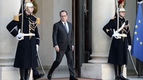 François Hollande ce 15 novembre à l'Elysée, à Paris.