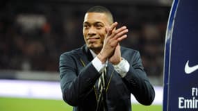 Guillaume Hoarau, attaquant des Girondins de Bordeaux