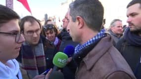 Retraites: François Ruffin dénonce un "passage en force"
