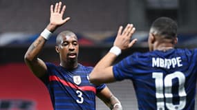 Presnel Kimpembe et Kylian Mbappé