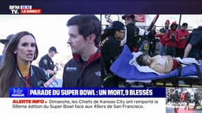 Fusillade à Kansas City: "C'était une situation chaotique", témoigne une femme qui assistait à la parade du Super Bowl