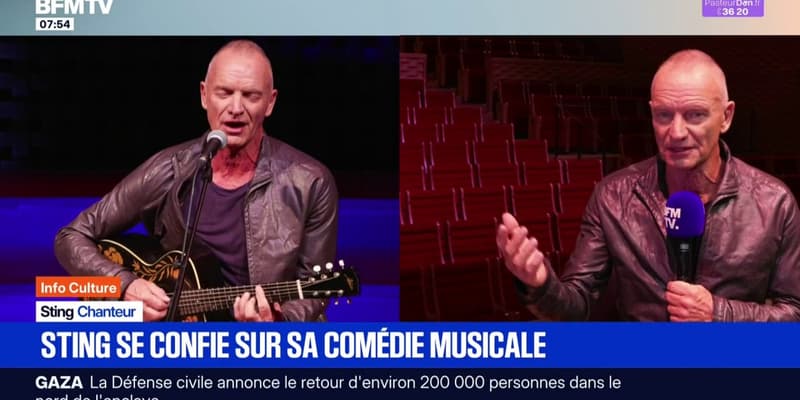 "The last ship": Sting se confie sur sa comédie musicale