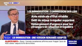 Projet de loi immigration: un texte remanié adopté en commission des Lois