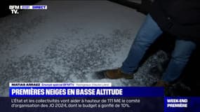 Dans la Haute-Loire, les premières neiges sont tombées en plaine 