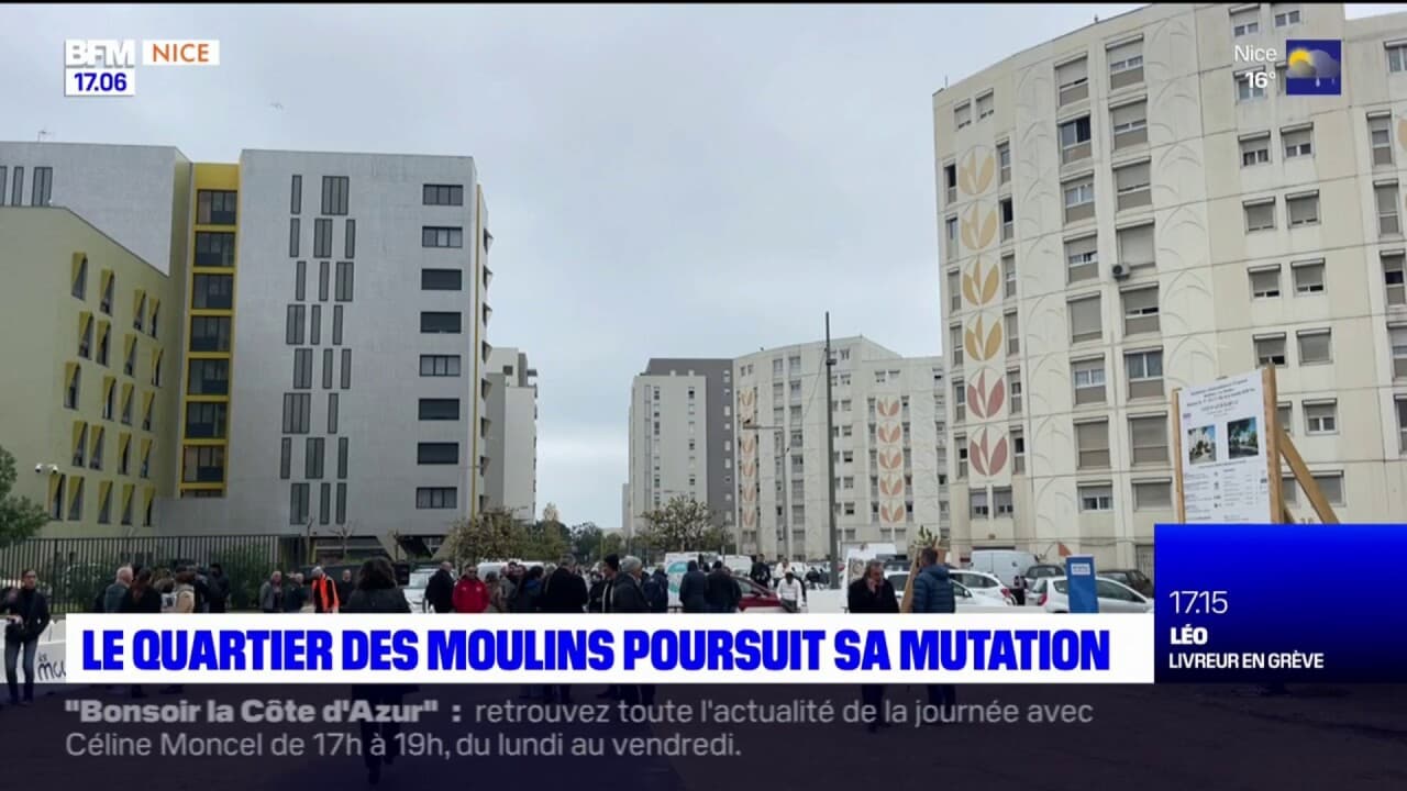 Nice: La Rénovation Urbaine Se Poursuit Dans Le Quartier Des Moulins