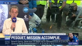 Retour de Thomas Pesquet sur Terre: la mission de l'astronaute français "est un grand succès", Francis Rocard
