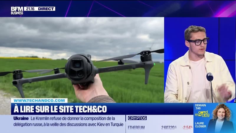 À lire sur le site Tech&Co : Mavic 4 Pro, le nouveau drone DJI spécialisée dans la prise d'images , par Séraphin Bette - 14/05