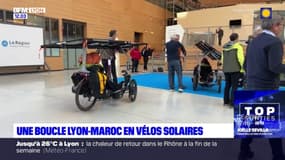 19 personnes partent de Lyon pour une boucle jusqu'au Maroc en vélos solaires