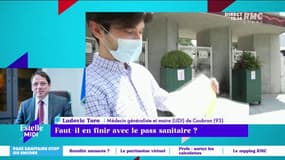 "Dans une pandémie, le plus important ce n'est pas le nombre de contaminés, c'est le nombre de gens qui décèdent et qui font des covid longs." Ludovic Toro souhaite une gestion locale et régionale du pass sanitaire.