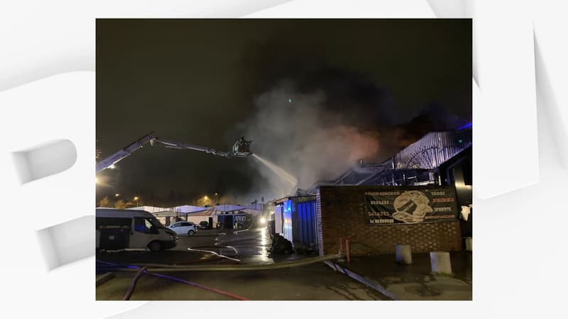Un ensemble commercial d'Évreux a été touché par un incendie dans la nuit du dimanche 24 au lundi 25 décembre (illustration). 