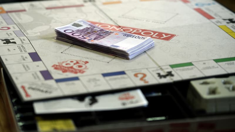 Un plateau de Monopoly (photo d'illustration).
