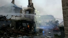 Une violente explosion a provoqué un important incendie dans la nuit de dimanche à lundi à Quiberon