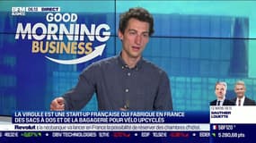 La  pépite: La Virgule est une start-up française qui fabrique des sacs à dos et de la bagagerie pour vélos upcyclés, par Lorraine Goumot - 07/09