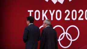 Shinzo Abe et Thomas Bach